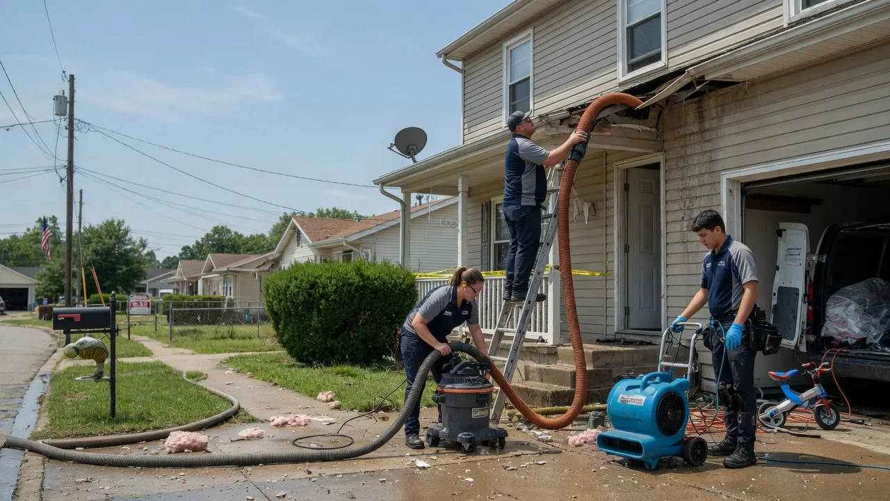 Water Damage Restoration in South Range, WI near me